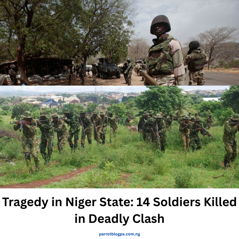 Tragedy in Niger State: 14 Soldiers Killed in Deadly Clash