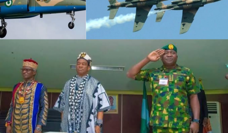 NAF Airstrikes in Niger & CDS Peace Mission in Benue: Full Report