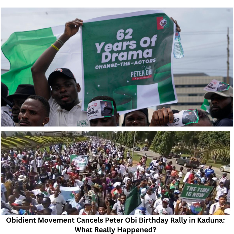 Obidient Movement Cancels Peter Obi Birthday Rally in Kaduna: What Really Happened?