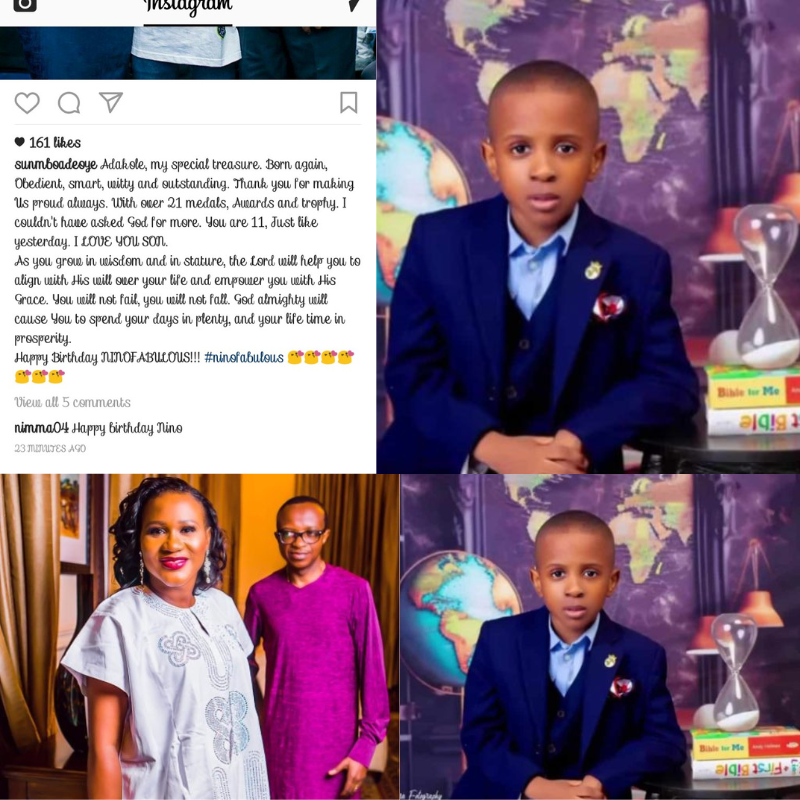 Our Miracle Clicked”: Sunmbo Adeoye’s Tear‑Brewing Tribute on Her Son’s 7th Birthday