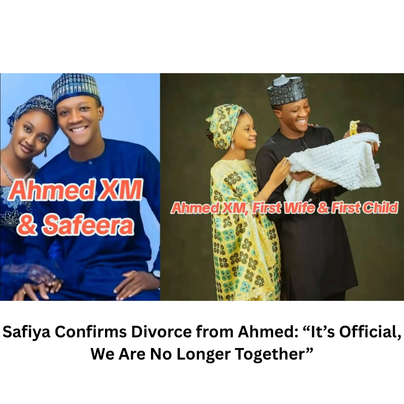 Safiya Confirms Divorce from Ahmed: “It’s Official, We Are No Longer Together”