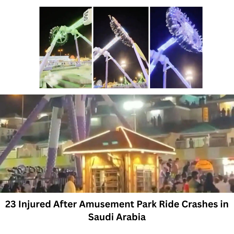 23 Injured After Amusement Park Ride Crashes in Saudi Arabia
