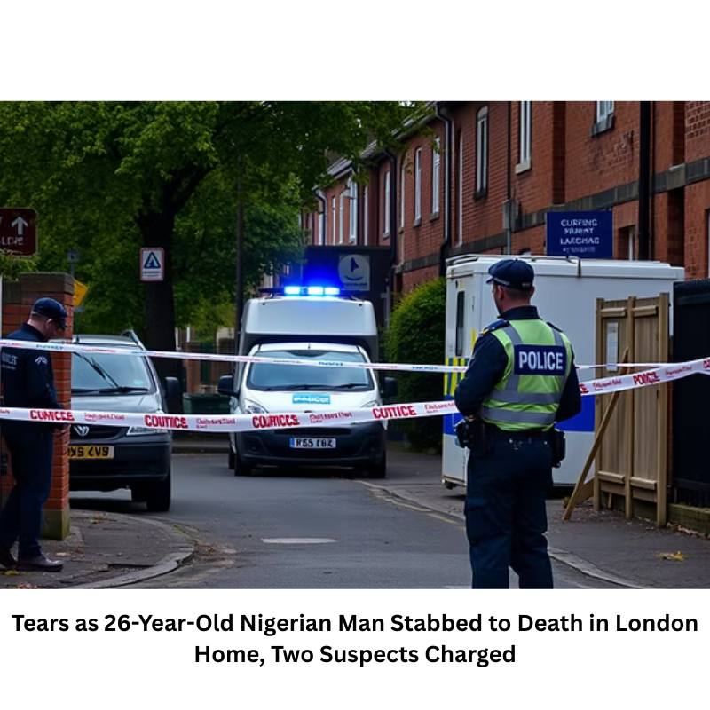 Tears as 26-Year-Old Nigerian Man Stabbed to Death in London Home, Two Suspects Charged